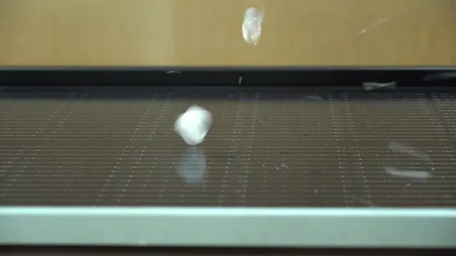 Storm Guard hail impact test